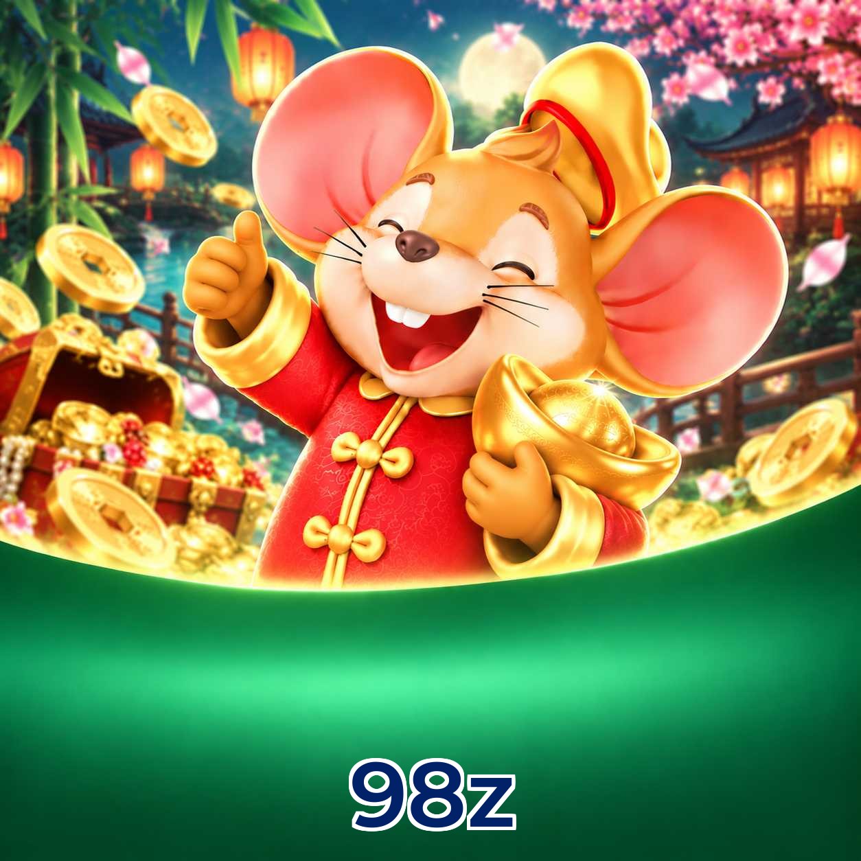 Interface de jogos na 98z incluindo Plushie Frenzy